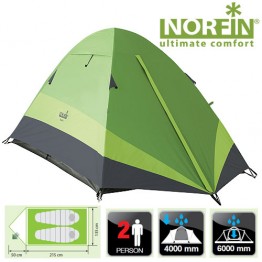 Двухместная палатка Norfin Roach 2